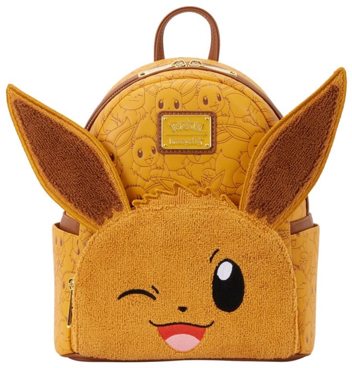 Pokémon Loungefly - Eevee Dames Mini rugzak - lichtbruin - Standard