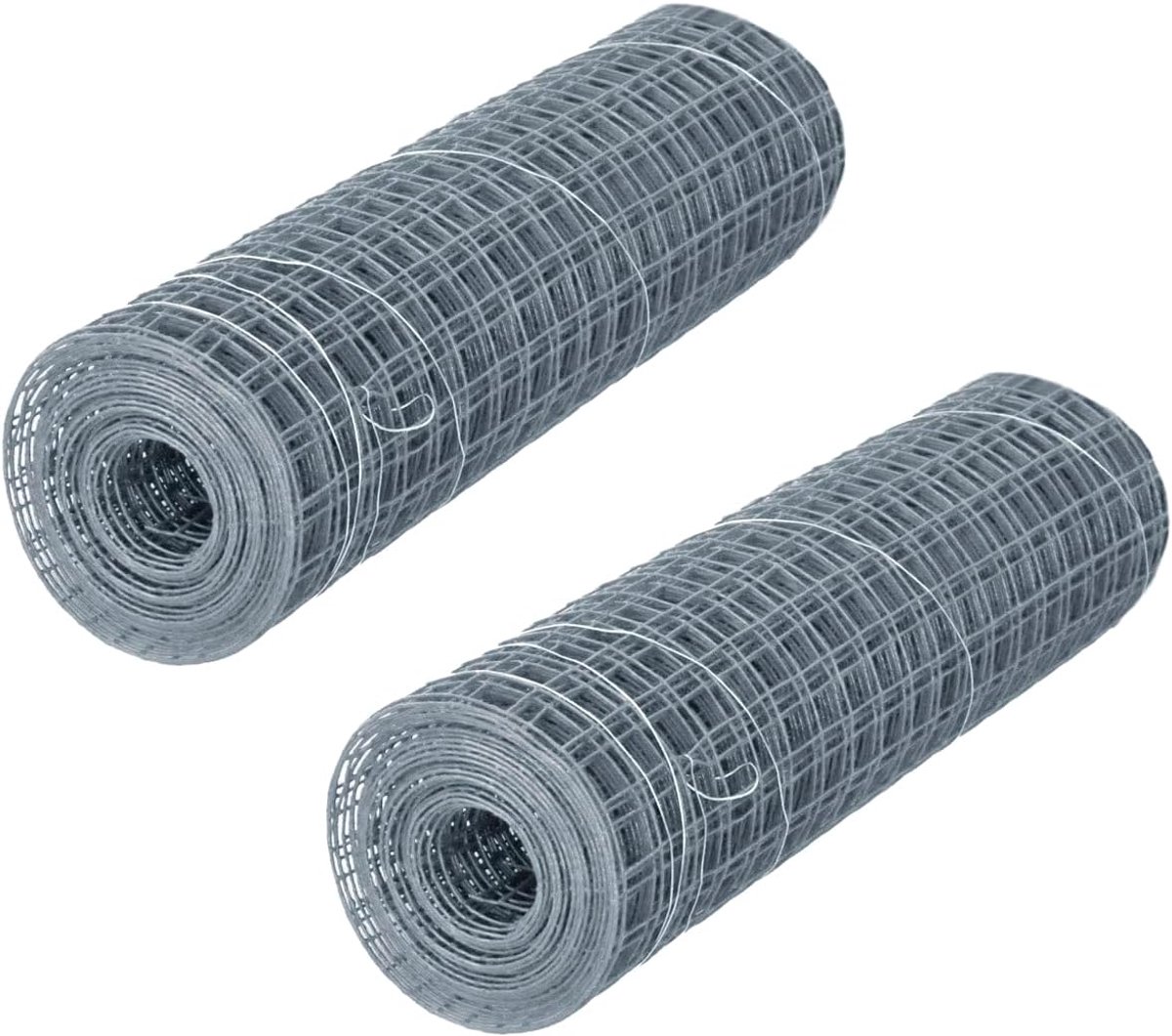 siwitec 2x gegalvaniseerd gaas | 1 x 5 m | maaswijdte 12,7 x 12,7 mm | konijnengaas | volièregaas | kleine dierenomheining | kippenomheining | schakelhek | gaas | gaas | gaashekwerk