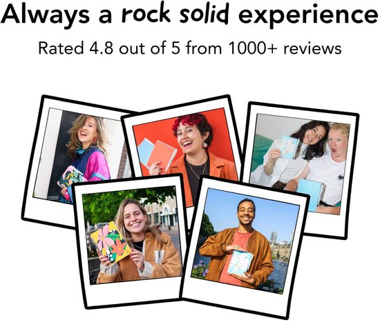 MOYU - Rocky Ice Notebook - Carnet effaçable A4 Premium