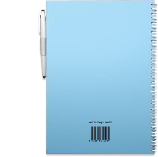 MOYU - Rocky Ice Notebook - Carnet effaçable A4 Premium
