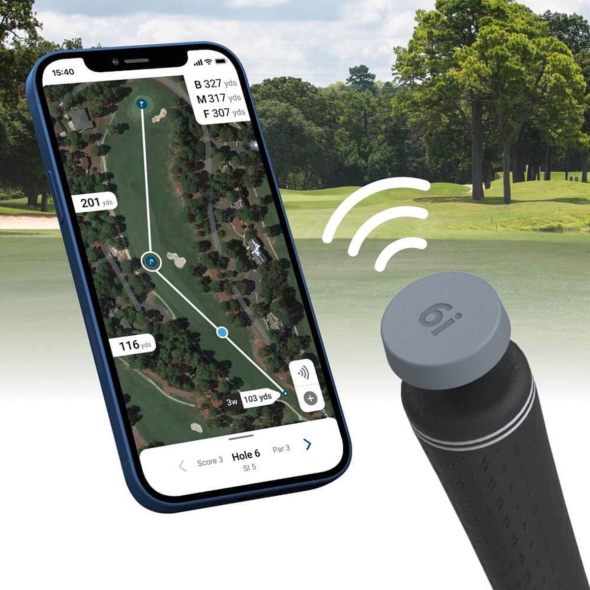 Shot Scope CONNEX Performance Tracking Tags – 16-delige set – Automatische shot tracking zonder abonnement