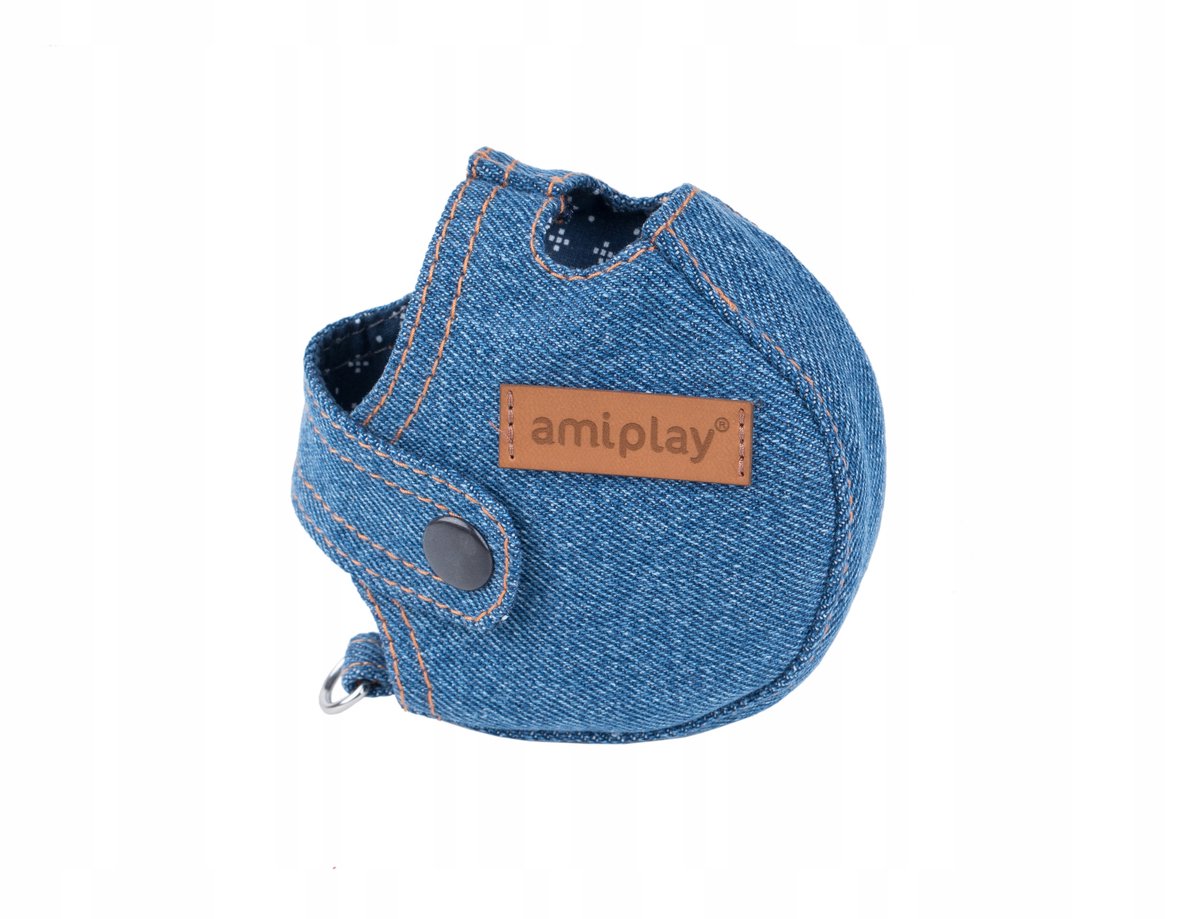 Amiplay Denim L Hondensnoerhoes Blauw - Duurzaam en Stijlvol