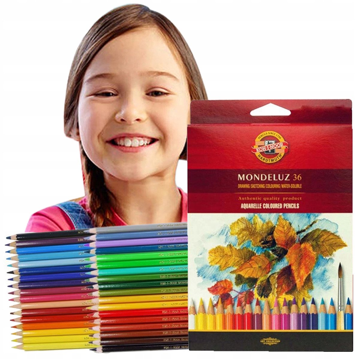 Koh-I-Noor Mondeluz Aquarel Potloden - 36 Kleuren