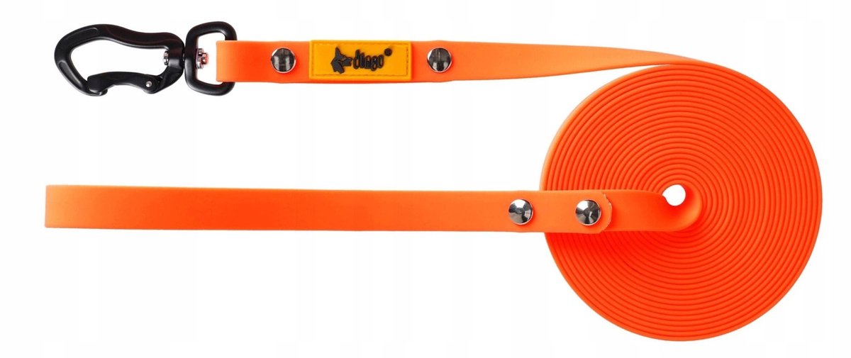 DINGO Flex Trainingslijn Oranje - 1,6cm x 5m PVC