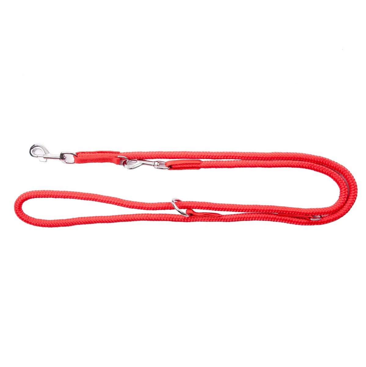 Dingo Verstelbare Lijn Hondensnoer 12mm x 120-220cm Rood