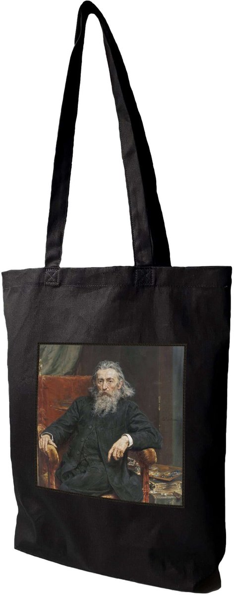 Shopper Tas met Jan Matejko "Zelfportret" Print - Canvas
