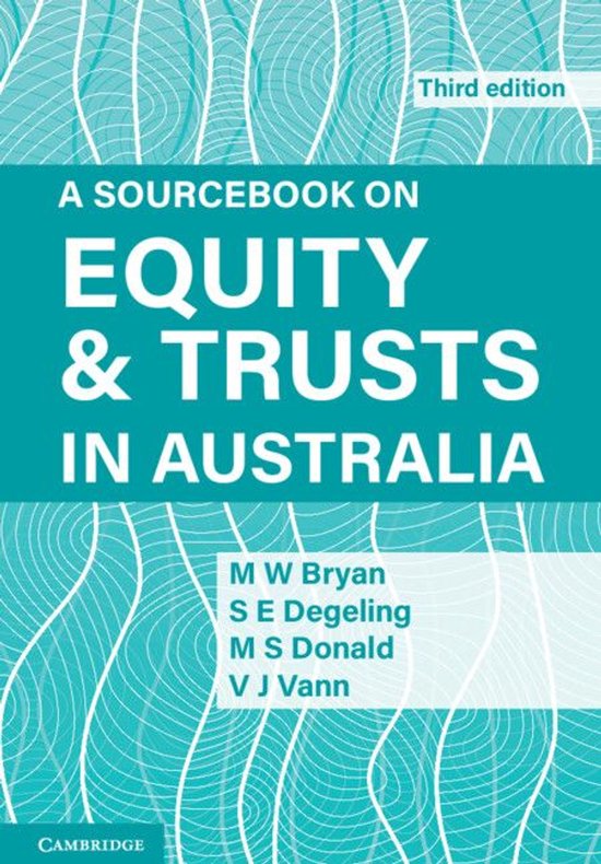 A Sourcebook on Equity and Trusts in Australia - cover