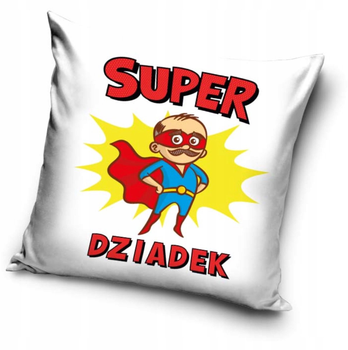 Super Opa Kussenhoes 40x40cm - Unieke Cadeau voor Opa