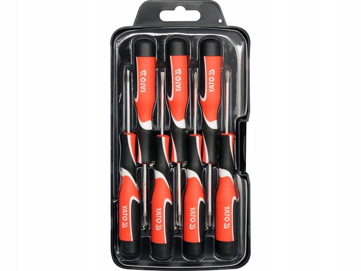 Yato Precisie Schroevendraaierset 7 Delig - Plat, Kruis & Torx