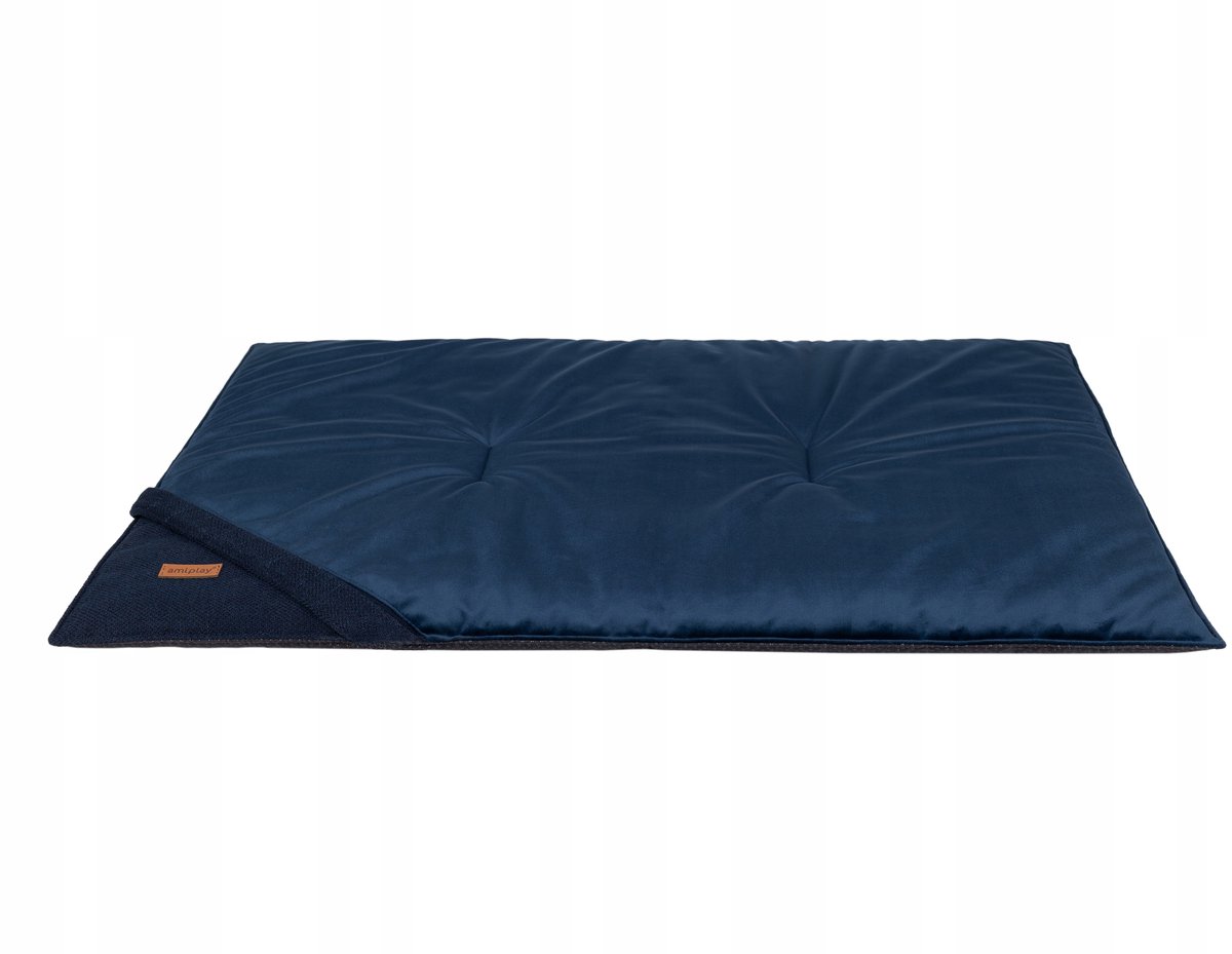 Amiplay Siena Hondendeken Velvet XL Marineblauw - Comfort & Duurzaam