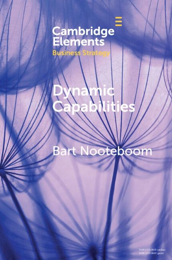 Elements in Business Strategy - Dynamic Capabilities - cover
