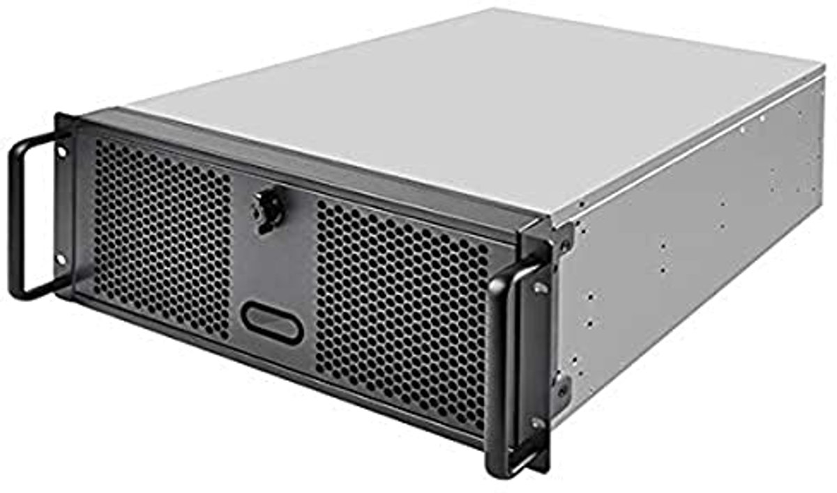 Rackmount Server Case - Ondersteunt tot SSI-CEB M/B en ATX (PS2)/Mini redundante PSU