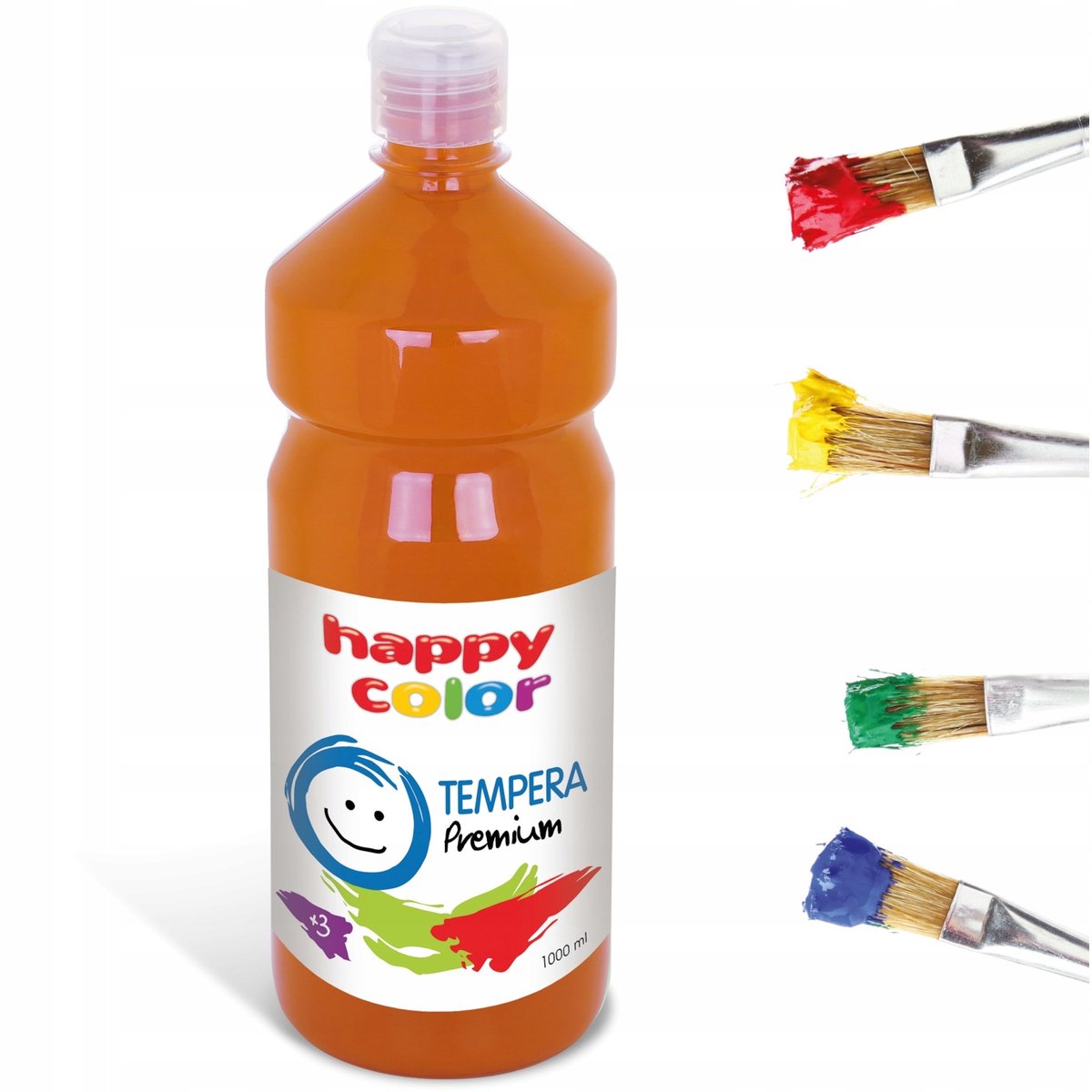 Happy Color Tempera Verf 1L - Donker Oranje (nr 45)