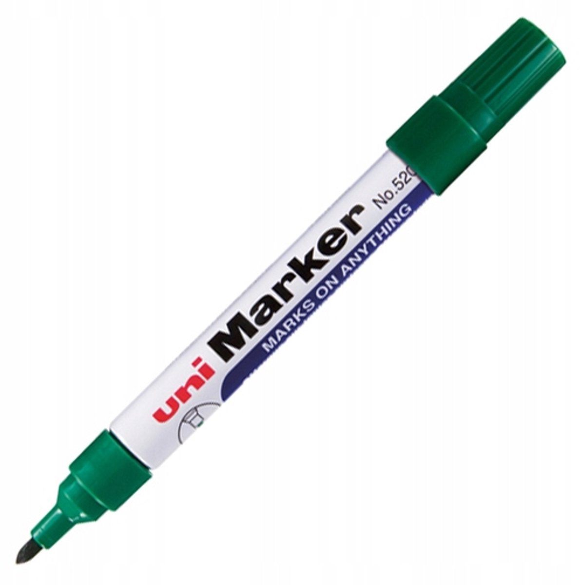 UNI NO-520 Permanente Marker Groen 1-3mm