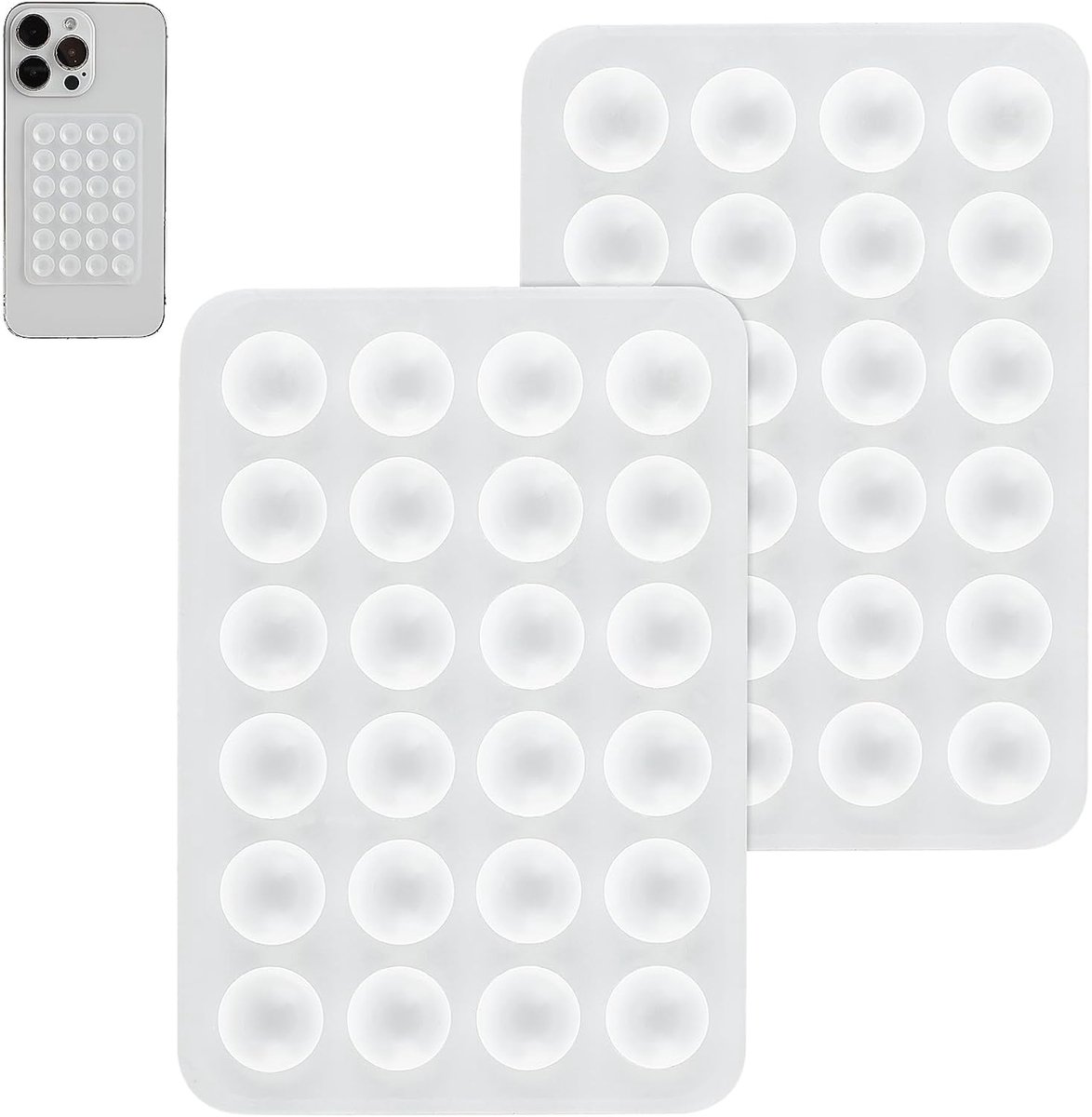 Telefoonhouder met sterke zuignappen - 2 stuks