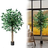 kunstplant Bougainville donker roze 17,5 x 17,5 x 180 cm kopen