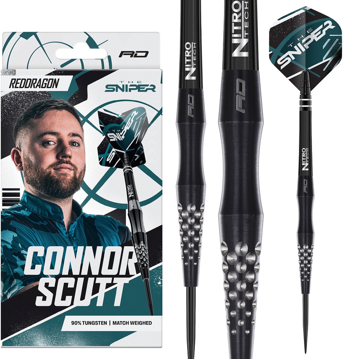 Red Dragon Connor Scutt 90% - Dartpijlen