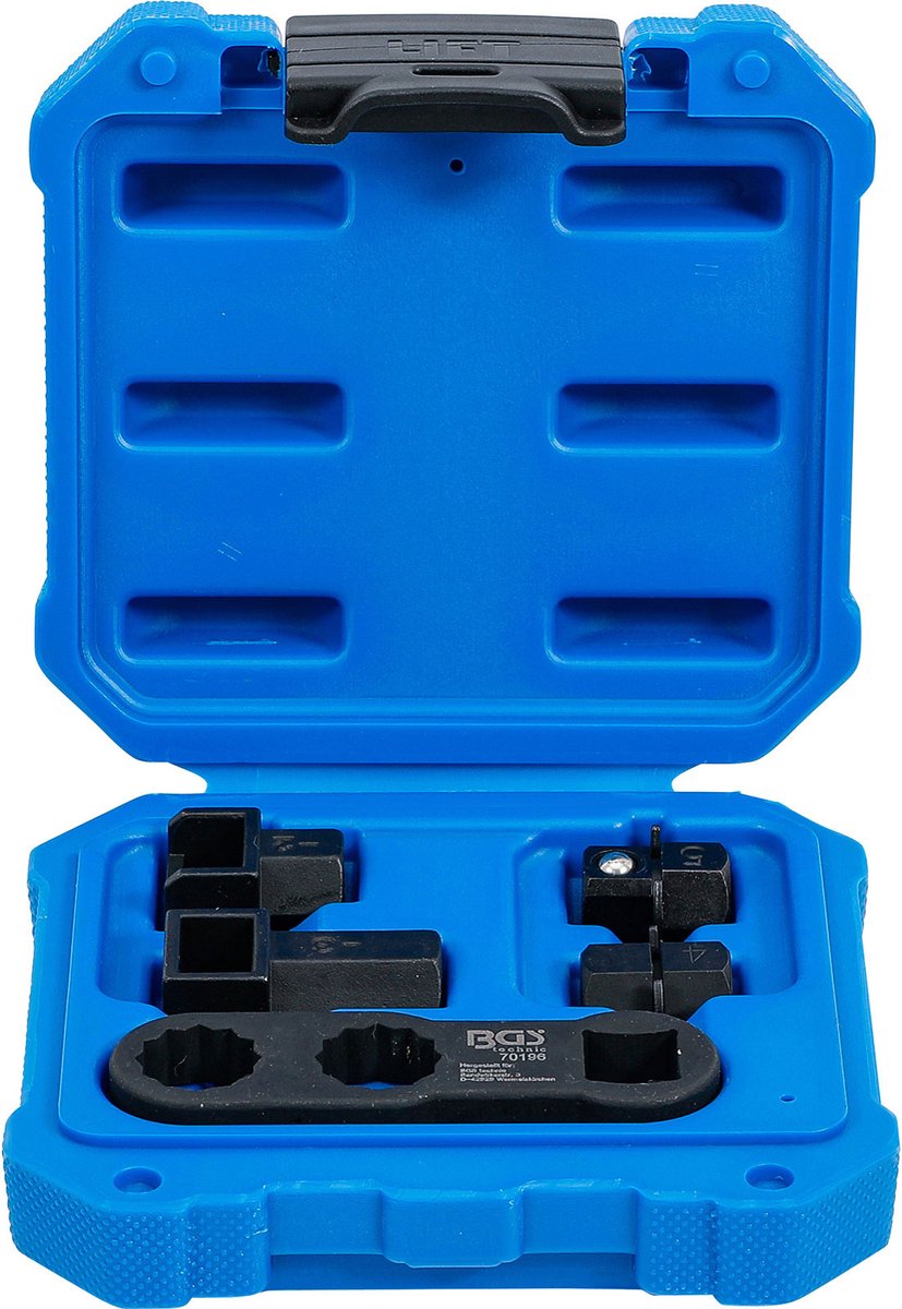 BGS hulpgereedschapset voor riemspanners voor Citroën / Ford / Mazda / MINI / Peugeot / Toyota / Volvo - 70196