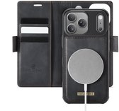 Solidenz 2-in-1 hoesje - Geschikt voor iPhone 17 Pro en geschikt voor iPhone 18 Pro - Geschikt voor MagSafe - Pasjeshouder - Zwart