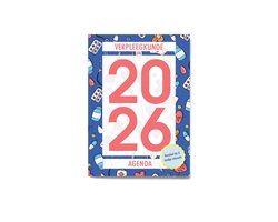Verpleegkunde Agenda 2026 - Zorgagenda - A6 Zakformaat - Verpleegster - Accessoires - Zuster - Cadeau