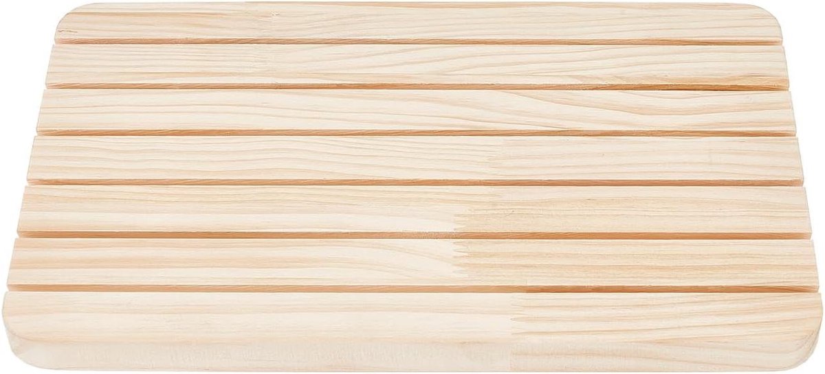 Allecto plus - Houten Naambadgehouder en Visitekaartjes Organizer voor Bureau - 6 Rijen - ID-kaarthouder voor Kantoor en Zaken - 27 x 16 x 16 cm