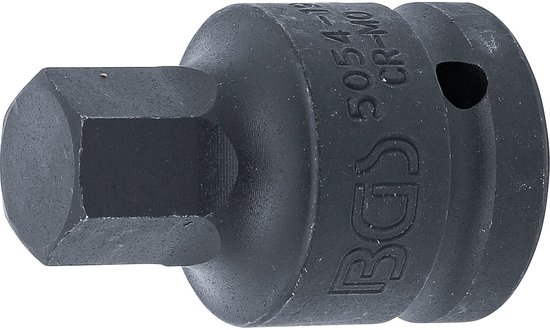 3 Inbus BGS Power bit inbus vierkant 20 mm (3/4