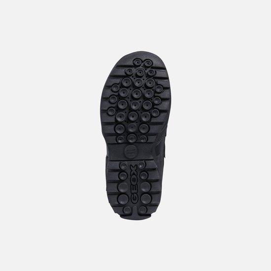 GEOX NEW SAVAGE ABX JONGENS Veterschoenen - ZWART