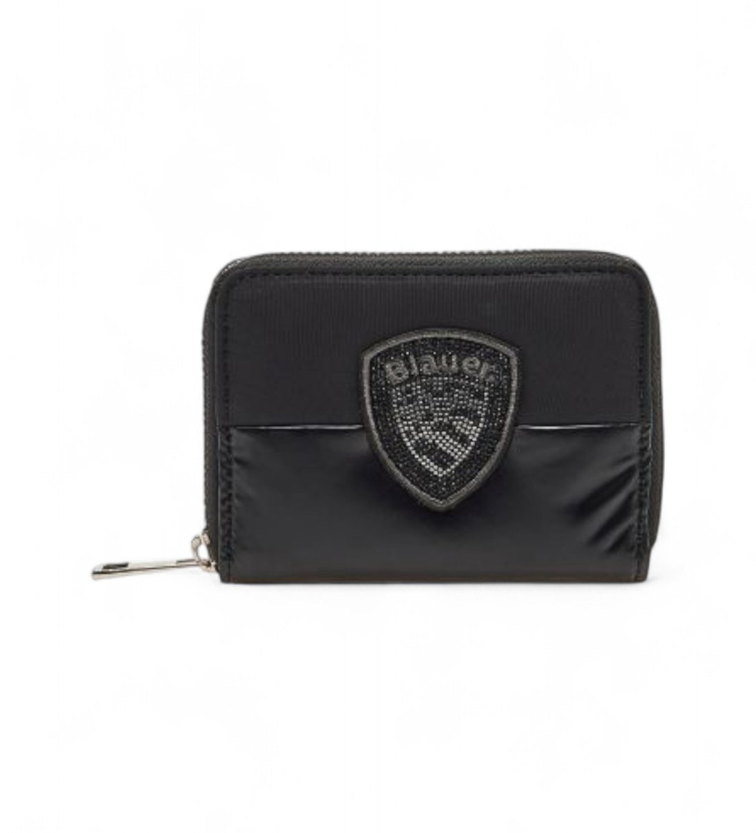 Blauer Palm handtas