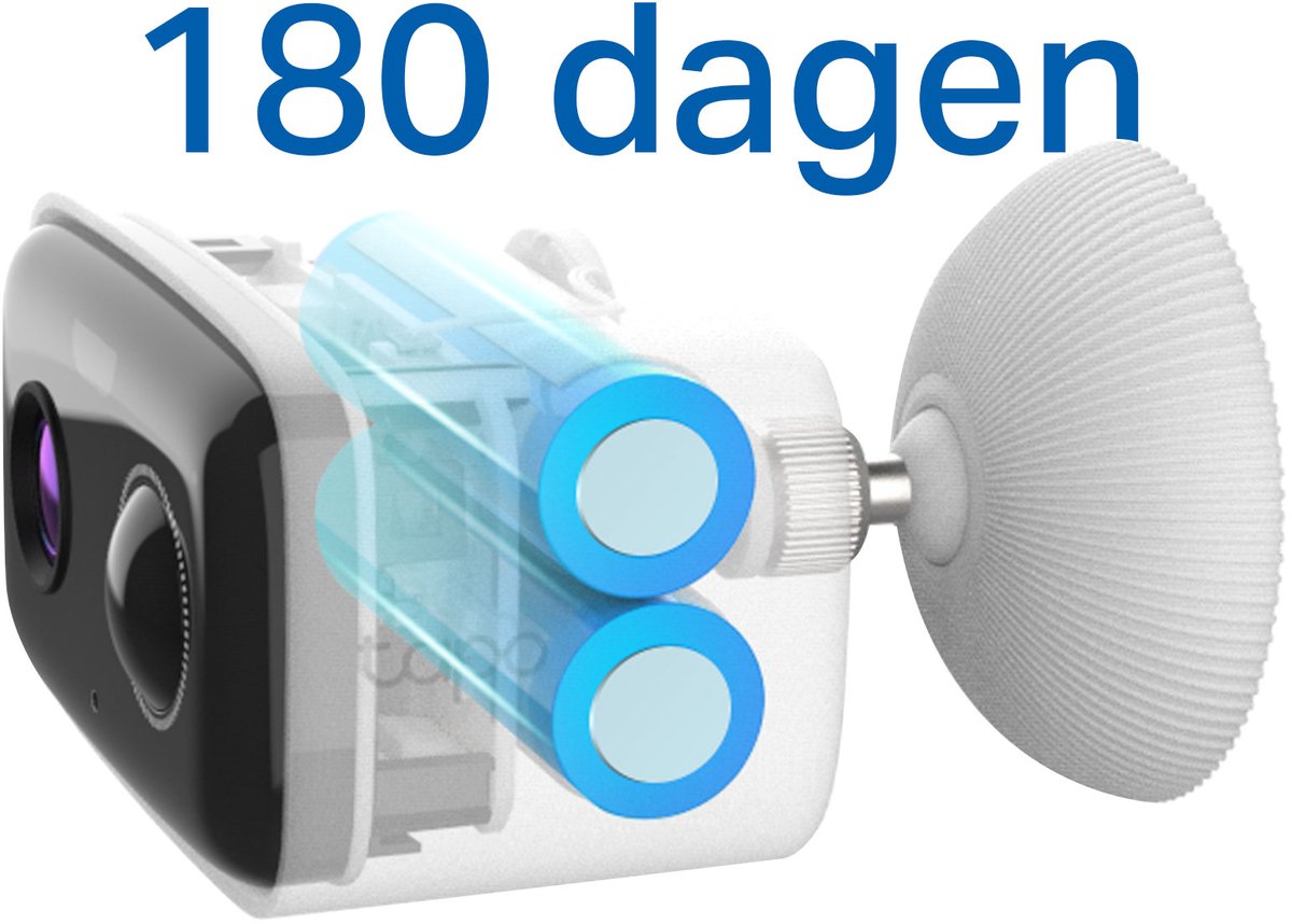 Tapo C400 – Beveiligingscamera buiten- 1080p- IP65- Nachtzicht in kleur - AI-detectie -Wifi Camera – foto 4