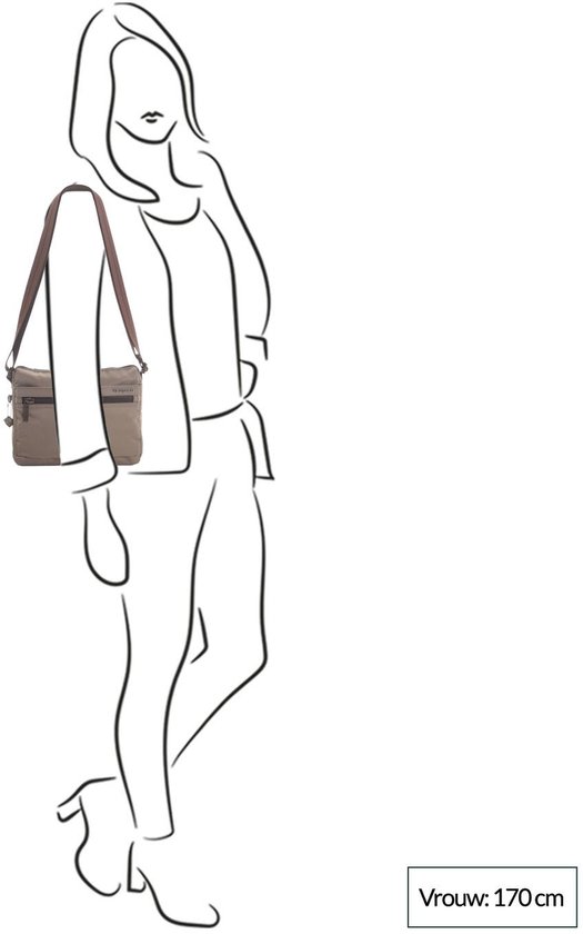 Hedgren Eye Sac bandoulière femme avec protection RFID – Petit – Total Eclipse