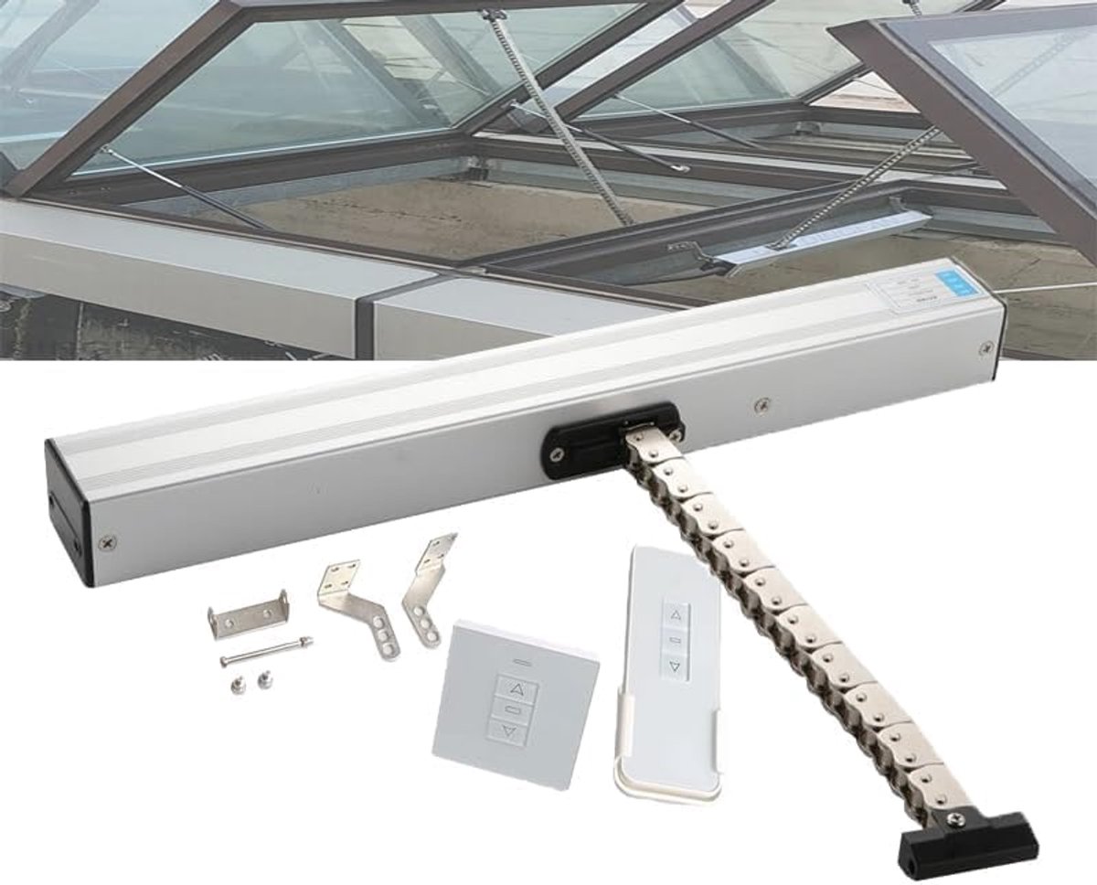 Elektrische Raamopener Actuator met Afstandsbediening voor Dakramen en Ventilatie