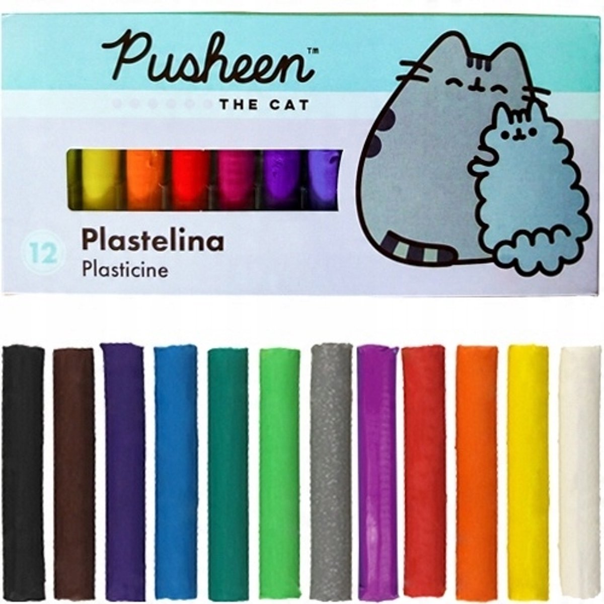Plastiline 12 Kleuren voor Kinderen - Flexibel en Niet-Vlekkend