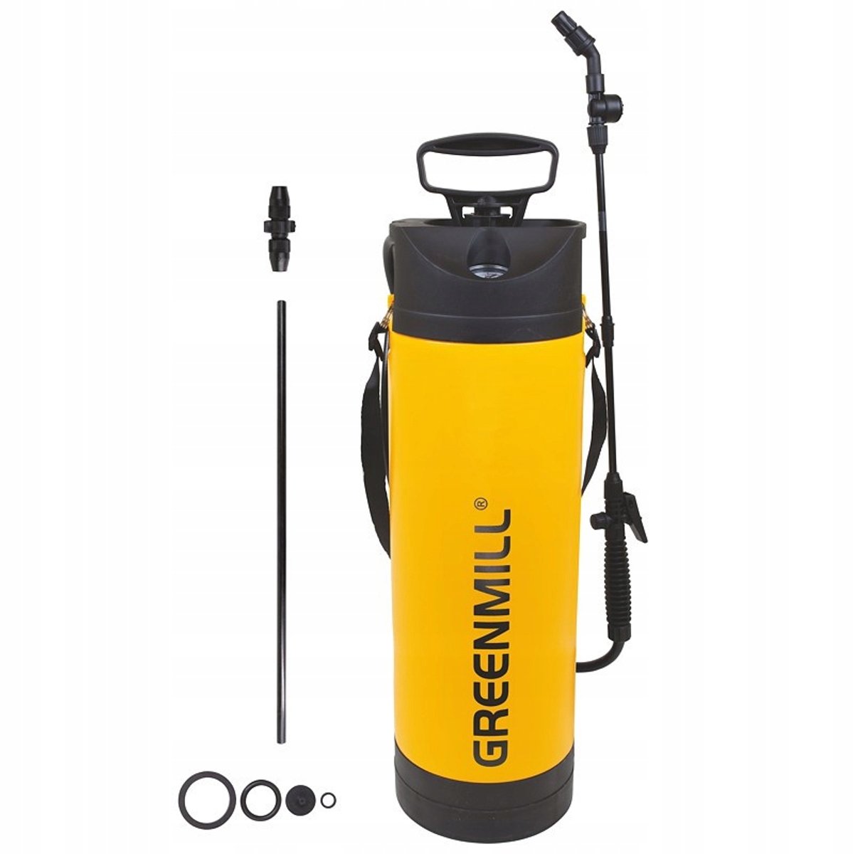 Drukspuit 8L met Manometer - Greenmill