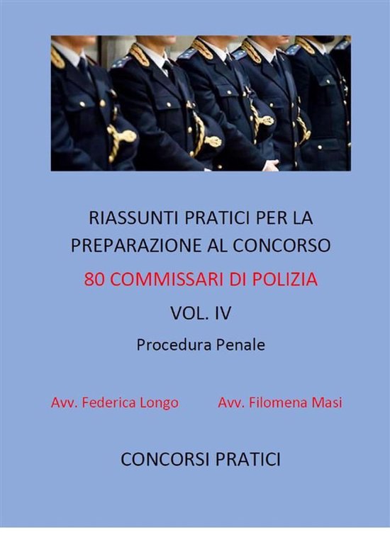 Riassunti pratici per la preparazione al concorso 80 commiss ... - cover