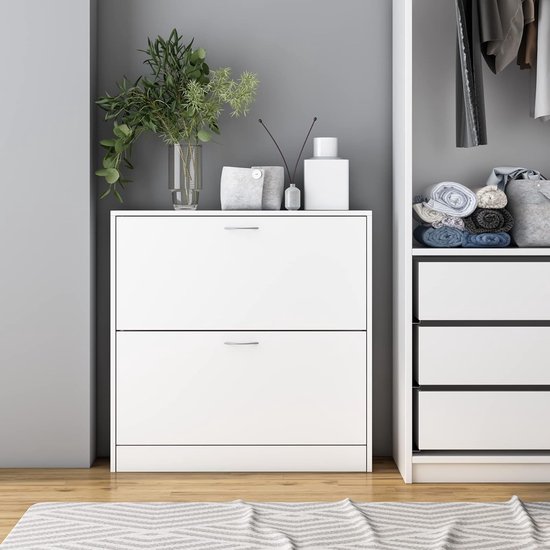 Op pootjes - Bruin - Kunststof - 4 planken - Slaapkamer