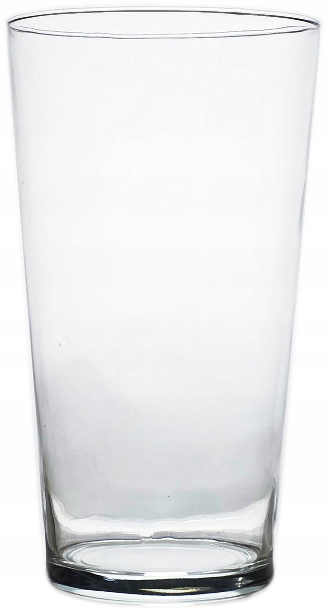 Glazen Vaas 25 cm Hoog - Klassiek & Functioneel