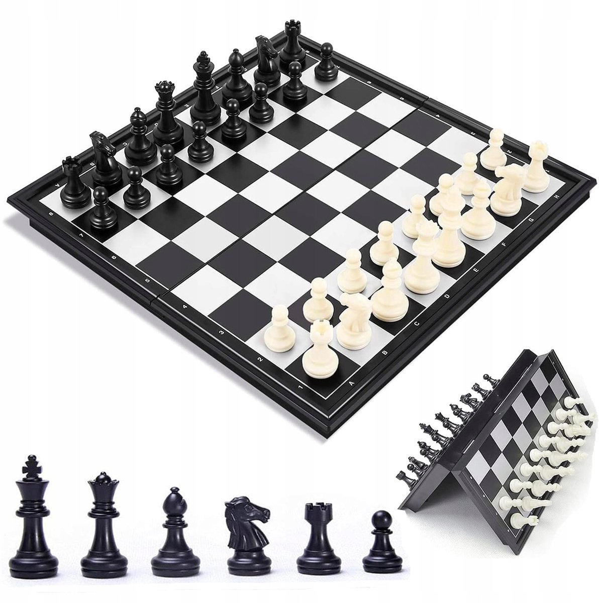 MASTER Magnetische Schaken - 25x25 cm - Ideaal voor Reizen