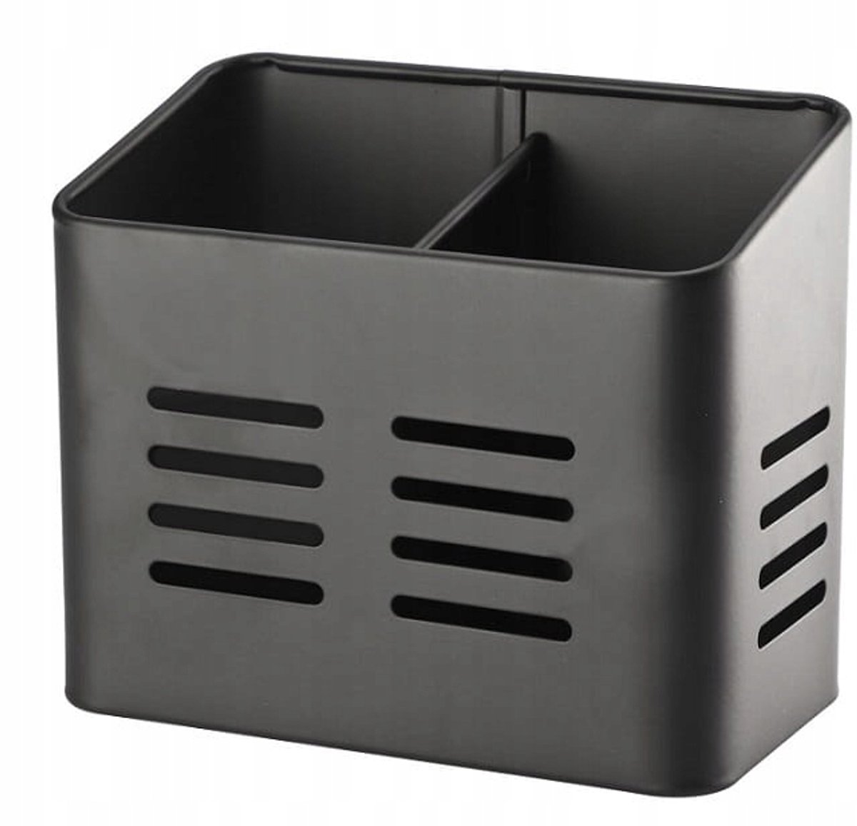 ETTO Keukengerei Organizer - Zwart, 2 Vakken