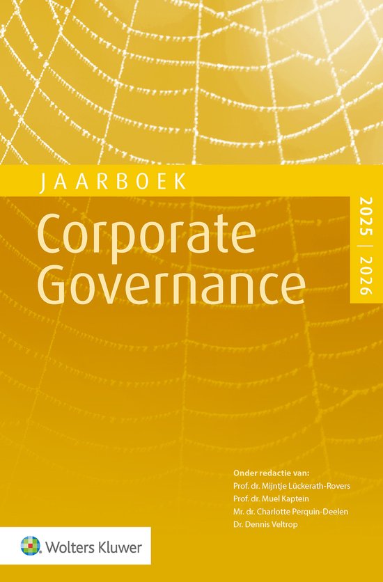 Jaarboek Corporate Governance 2025-2026 - cover