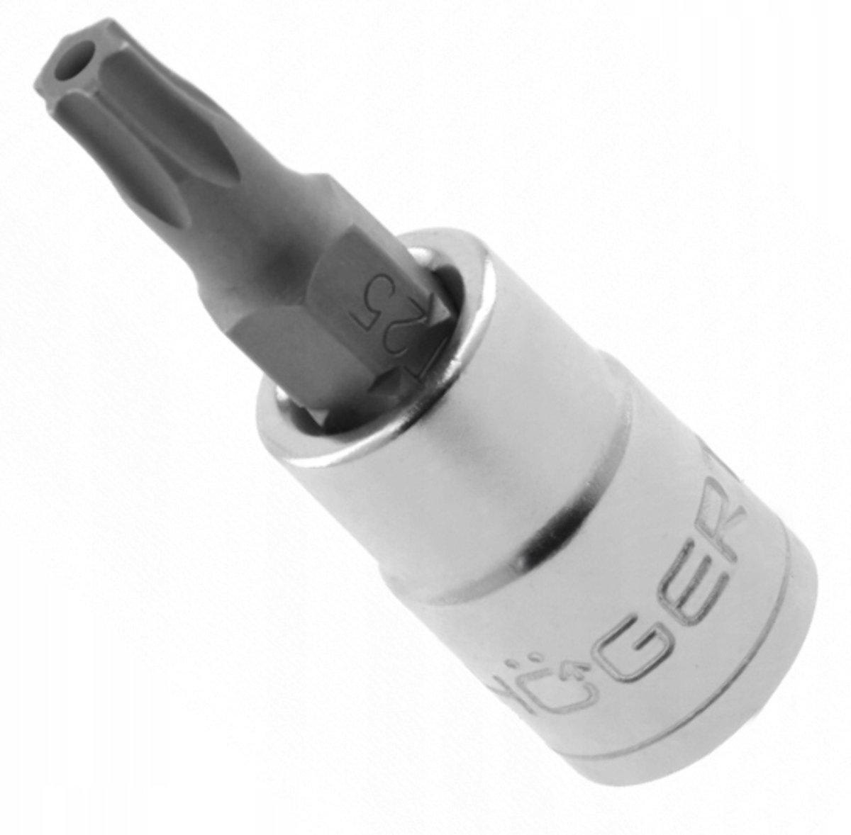 Torx Security Dop Bit met Gat 1/4" S2 Staal 7mm