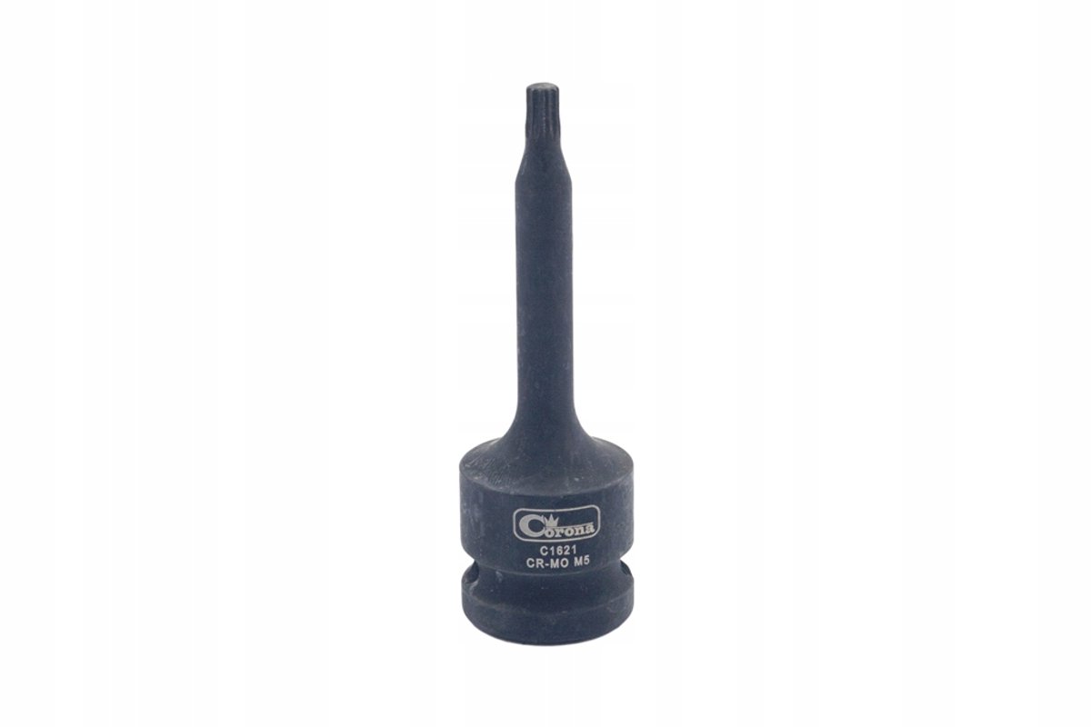 Slagmoer dop Spline M5 x 78mm 1/2" Cr-Mo