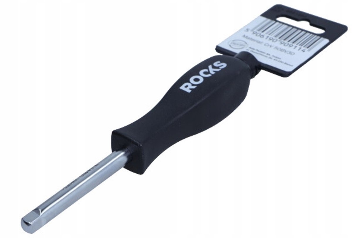 ROOKS Ratelsleutel 1/4", 150mm met ergonomisch handvat