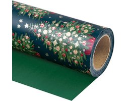Product afbeelding van Solacis Sinterklaas inpakpapier - Luxe - Geschenkpapier - Sinterklaas - Feestdagen - Cadeau - Must have voor de feestdagen!