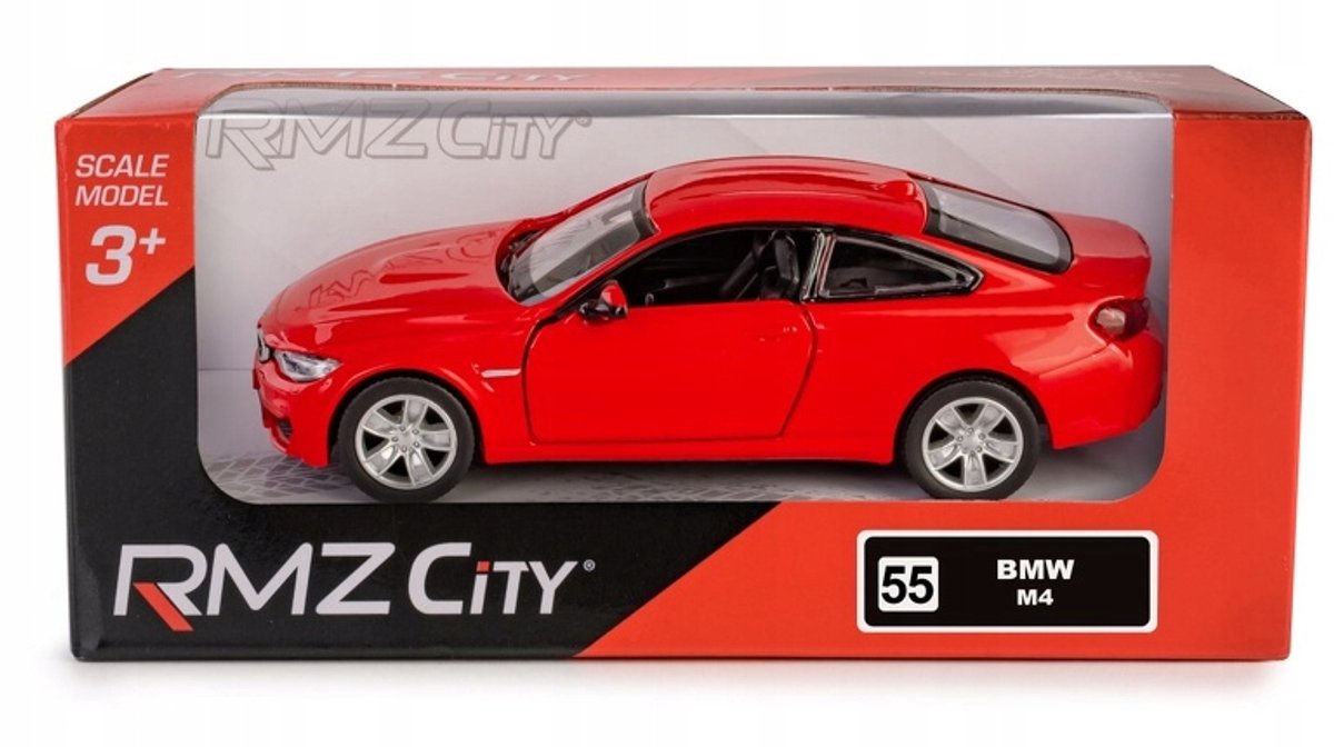 RMZ City BMW M4 Coupé 1:36 - Rood