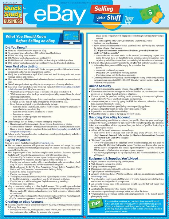 Ebay Business- Selling Your Stuff - cover