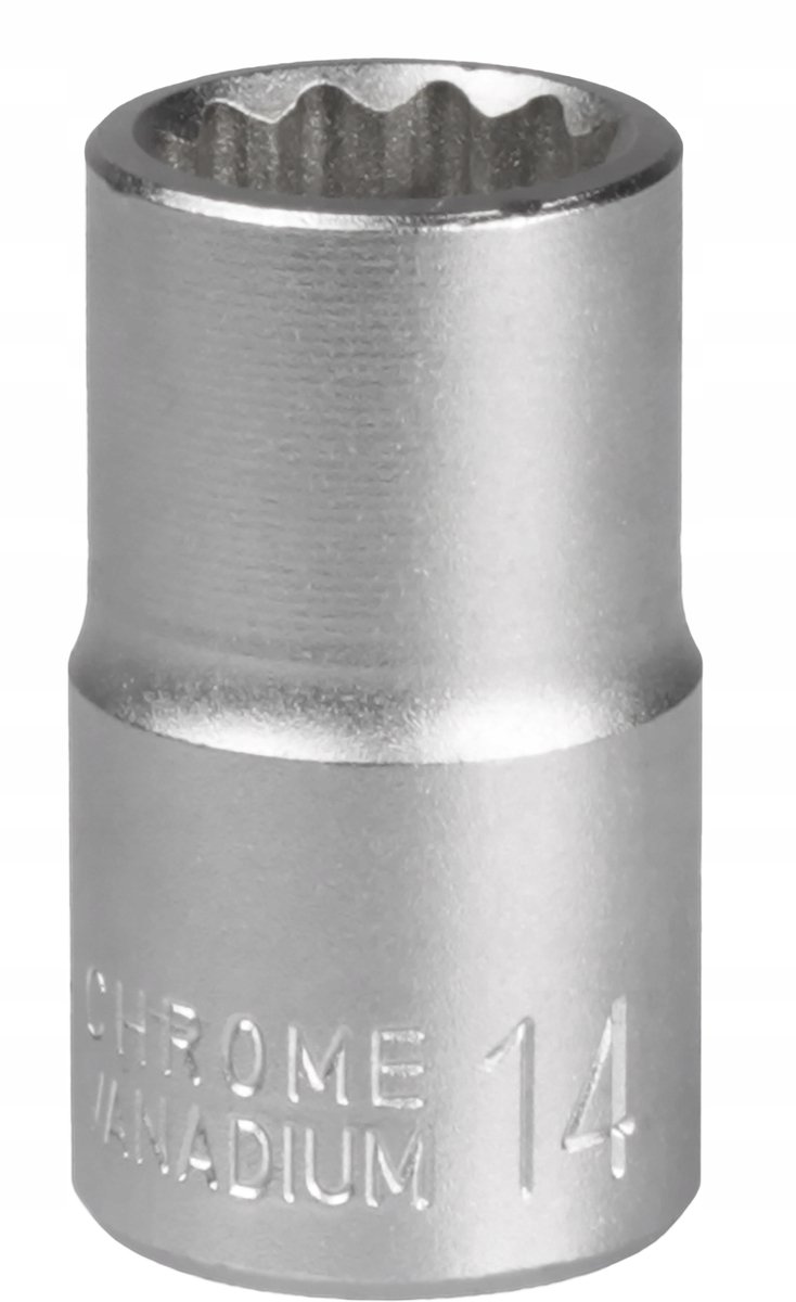 MJW 12-kant Dop 1/2" 14mm CrV - Professioneel Gereedschap