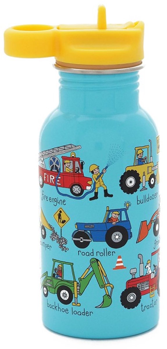 werkvoertuigen tractor RVS drinkfles 400 ml - Tyrrell Katz