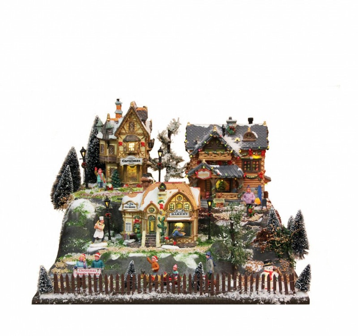 My Village Basis Kerstdorp - Starter dorp - 50x38cm – foto 3
