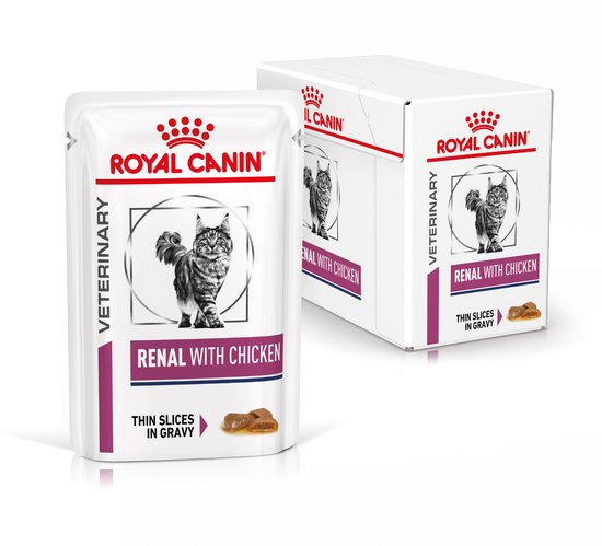 Royal Canin Renal Kip - Kattenvoer - 12 x 85 g