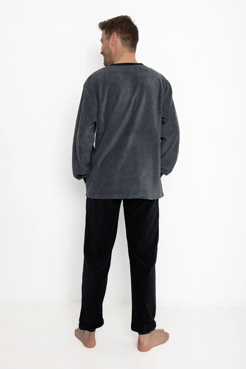 Tommy Hilfiger Pyjamaset met ruitdessin en steekzakken • Blauw • de